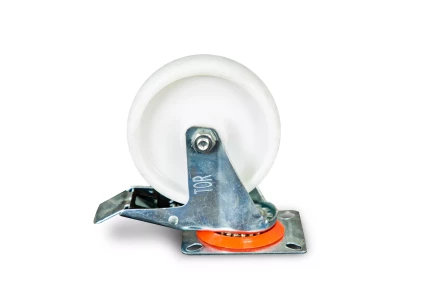 Колесо поворотное полипропилен SRCnb 55 125 мм с тормозом (N) 1024188 купить в Урае