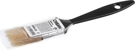 Кисть плоская СИБИН, пластиковая ручка, светлая щетина, 25мм 01008-025 купить в Урае
