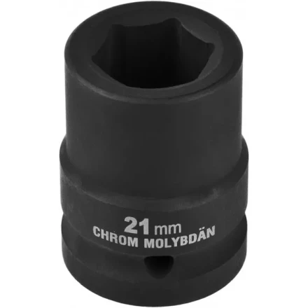 Торцовая головка KRAFTOOL &quot;INDUSTRIE QUALITAT&quot; ударная (3/4&quot;), FLANK, Cr-Mo, фосфатированная, 21 мм 27945-21_z01 купить в Урае