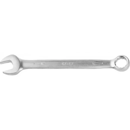 Ключ ЗУБР &quot;ПРОФИ&quot; гаечный комбинированный, Cr-V сталь, хромированный, 16мм 27022-16 купить в Урае