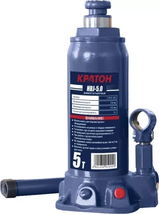 Домкрат бутылочный Кратон HBJ-5.0 2 30 01 002 купить в Урае