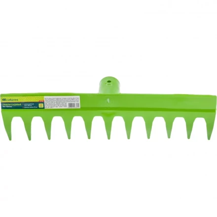 Грабли садовые 11 зубьев без черенка Сибртех 61736 купить в Урае