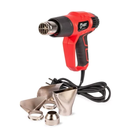 Фен технический КВТ ТТ-2000-3 LCD мощностью 2000 Вт с LCD-дисплеем (102934) купить в Урае