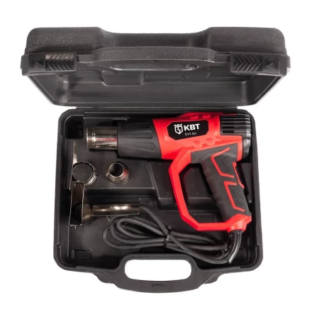 Фен технический КВТ ТТ-2000-3 LCD мощностью 2000 Вт с LCD-дисплеем (102934) купить в Урае