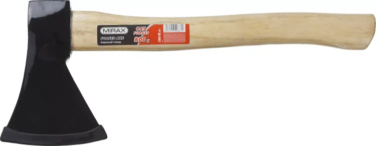 Топор MIRAX кованый с деревянной рукояткой, 800г 2060-08_z01 купить в Урае