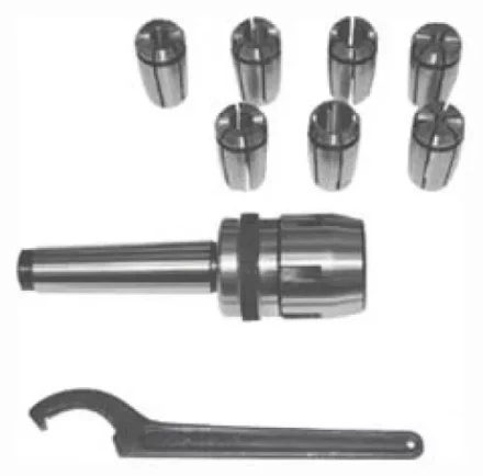 Патрон цанговый МТ3 с набором цанг ф4-16м и ключом 23432 купить в Урае