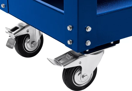 ЗУБР 820 х 405 х 955 мм, инструментальная тележка с выдвижным ящиком + 2 полки, Профессионал (38914) купить в Урае