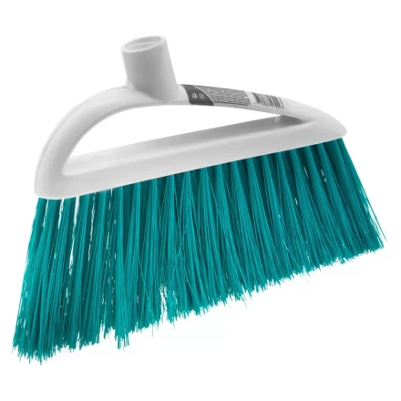 Щетка пластмассовая для подметания пола, премиум, 23 см, без черенка, бирюзовая щетина, Home Palisad 935565 купить в Урае