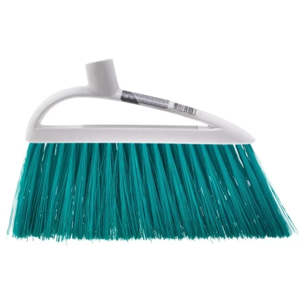 Щетка пластмассовая для подметания пола, премиум, 23 см, без черенка, бирюзовая щетина, Home Palisad 935565 купить в Урае