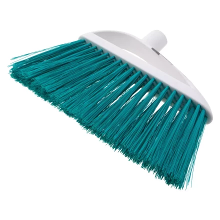Щетка пластмассовая для подметания пола, премиум, 23 см, без черенка, бирюзовая щетина, Home Palisad 935565 купить в Урае