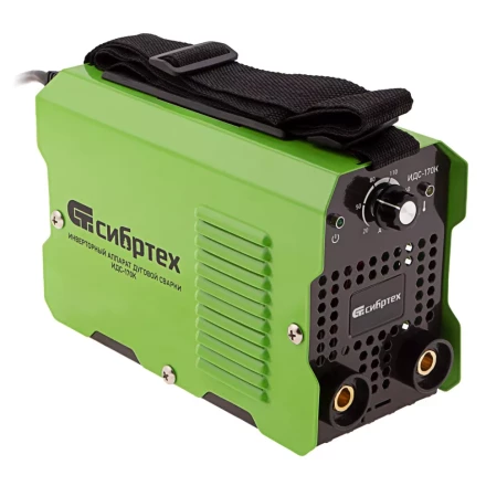 Инверторный аппарат дуговой сварки ИДС-170K, 170 А, ПВ 80%, диаметр электрода 1,6-3,2 мм Сибртех 94393 купить в Урае