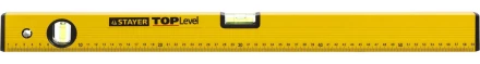 Уровень STAYER &quot;STANDARD&quot; &quot;TOPLevel&quot;, коробчатый, 2 противоударных ампулы, линейка, 60см 3460-060_z03 купить в Урае