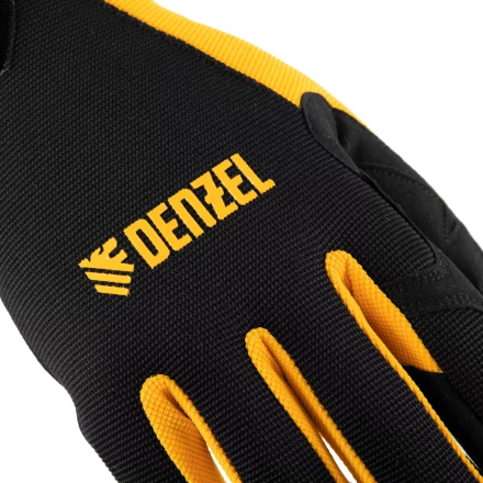 Перчатки универсальные на липучке, размер 10// Denzel 67994 купить в Урае