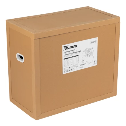 Компрессор воздушный КК-2200/50 2.2 кВт 350 л/мин 50 л прямой привод масляный MTX 58024 купить в Урае