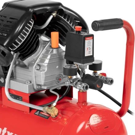 Компрессор воздушный КК-2200/50 2.2 кВт 350 л/мин 50 л прямой привод масляный MTX 58024 купить в Урае