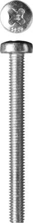 Винт ЗУБР &quot;МАСТЕР&quot; DIN 7985, класс прочности 4.8, оцинкованный, M3x30мм, 5кг 303150-03-030 купить в Урае