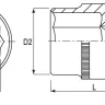 Головка торцевая 12-гранная 1/2"DR 22 мм S04H4922 Jonnesway 48168 купить в Урае