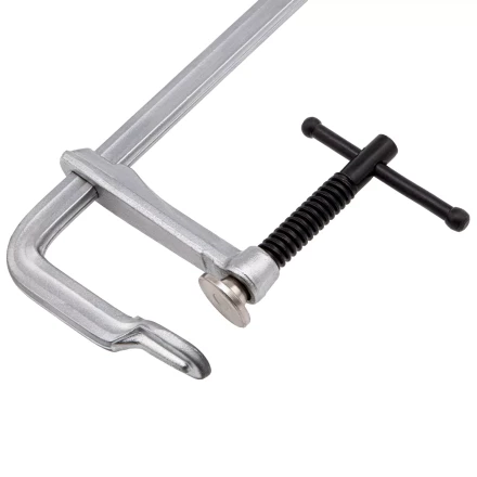 Струбцина F-образная Denzel 20472, 100x600мм, кованая купить в Урае