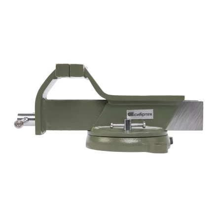 Тиски слесарные Сибртех 18619, 125 мм, стальные, поворотные купить в Урае