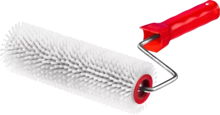 Валик игольчатый ЗУБР &quot;МАСТЕР&quot; для наливных полов в сборе, пластмассовые иглы 13мм, 72х200мм 03952-20 купить в Урае