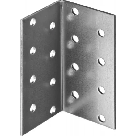 Крепежный угол ЗУБР &quot;МАСТЕР&quot; равносторонний, 80х40х40мм, 50 шт 310205-080-040 купить в Урае