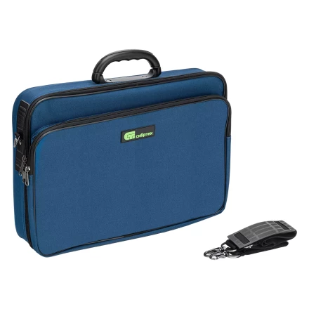 Кейс монтера Сибртех 90237, 470х340х110 мм, 25 карманов, наплечный ремень купить в Урае