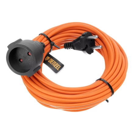 Удлинитель-шнур силовой Denzel Garden Series, ПВС, 10м, 1 розетка 3 x 1,5 мм, 3 м 37407 купить в Урае