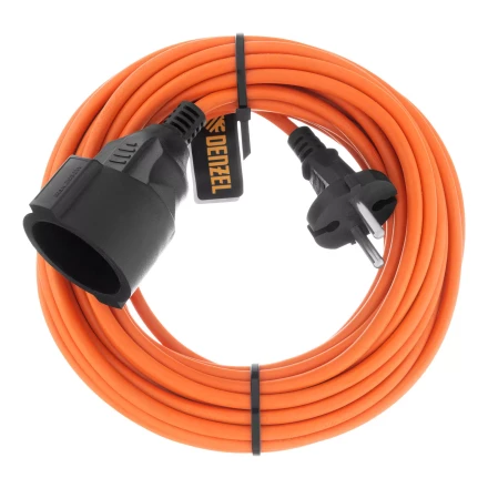 Удлинитель-шнур силовой Denzel Garden Series, ПВС, 10м, 1 розетка 3 x 1,5 мм, 3 м 37407 купить в Урае