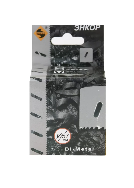 Коронка Bi-Metal Ф57 мм М3 Энкор 24157 купить в Урае
