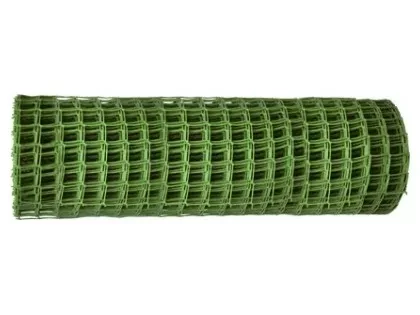Заборная решетка в рулоне 1,5х25 м ячейка 55х55 мм зеленая Россия 64535 купить в Урае