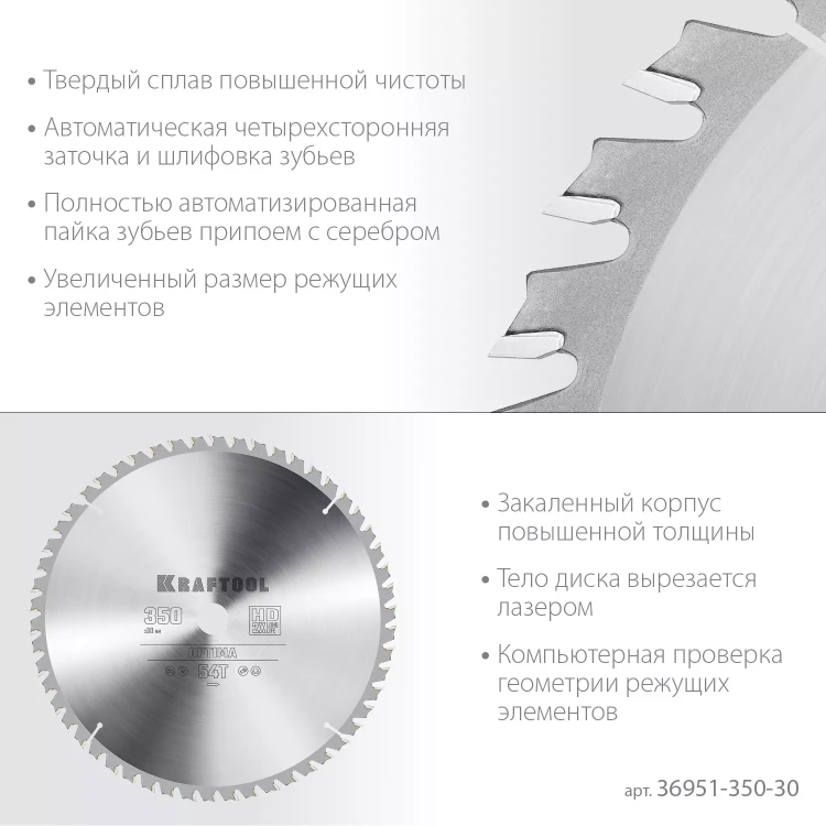 Диск пильный OPTIMA, повышенный ресурс 36951-350-30 купить в Урае