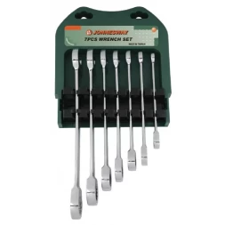 Набор ключей комбинированных трещоточных 10-19мм 7предметов Jonnesway W45107S 47741