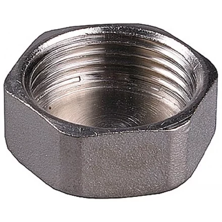 Заглушка GENERAL FITTINGS никелированная латунь, 6-ти гранная головка, внутренняя резьба, 1&quot; 51097-1 купить в Урае