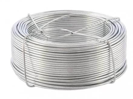 Проволока стальная оцинкованная 2,0 мм длина 50 м Сибртех 47756 купить в Урае