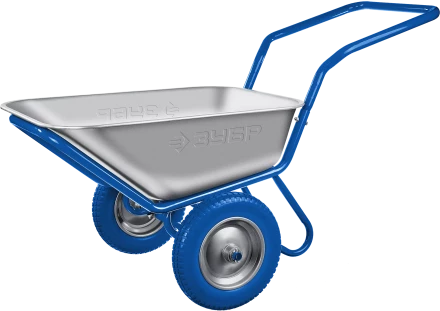 Тачка строительная двухколесная 260 кг серия ПРОФЕССИОНАЛ купить в Урае