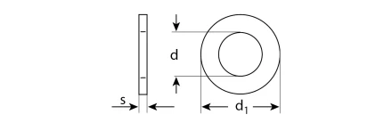 Шайбы DIN 125A пакет серия ЭКСПЕРТ купить в Урае
