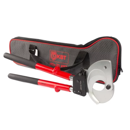 Секторные ножницы диэлектрические КВТ НСи-70 для резки бронированных кабелей до 70 мм (91814) купить в Урае