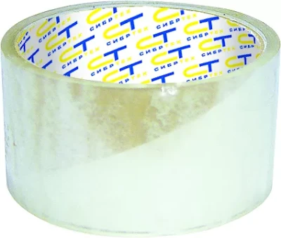 Скотч 23 мм х 40 м прозрачный Россия 88839