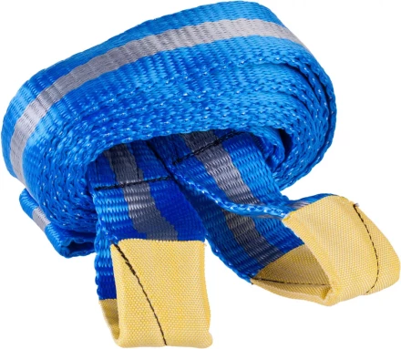 Трос буксировочный ЗУБР &quot;ЭКСПЕРТ&quot;, 2 петли, сумка, 5м, 7т 61216-7 купить в Урае