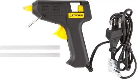 Пистолет STAYER &quot;MASTER&quot; клеевой (термоклеящий) электрический, 10Вт/220В, 7мм 2-06801-10-07_z01 купить в Урае