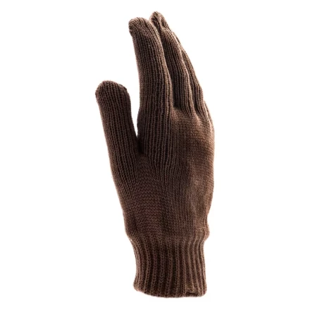 Перчатки трикотажные, двойные, полушерстяные, с ПВХ покрытием, Россия, Сибртех 68634 купить в Урае