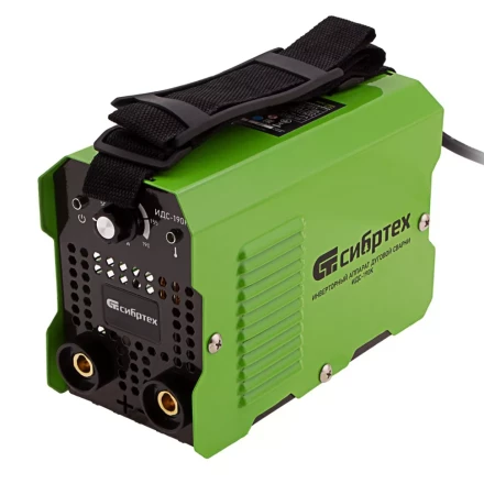 Инверторный аппарат дуговой сварки ИДС-190K, 190 А, ПВ 80%, диаметр электрода 1,6-4 мм Сибртех 94394 купить в Урае