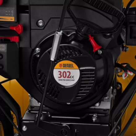 Бензиновая снегоуборочная машина SBL 711D PRO, 302cc, эл.старт, фара, обогрев, блок. дифф.// Denzel 97655 купить в Урае