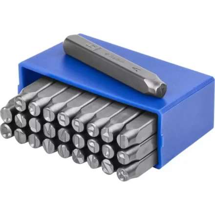 Клейма ЗУБР буквенные латинские, шрифт 6мм 21505-06_z01 купить в Урае