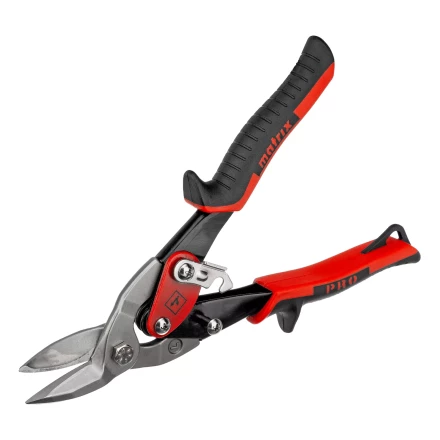 Ножницы по металлу Matrix, 250 мм, левый рез, сталь CRMO, двухкомпонентные рукоятки, PRO 78326 купить в Урае