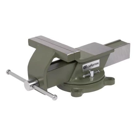 Тиски слесарные Сибртех 18620, 150 мм, стальные, поворотные купить в Урае