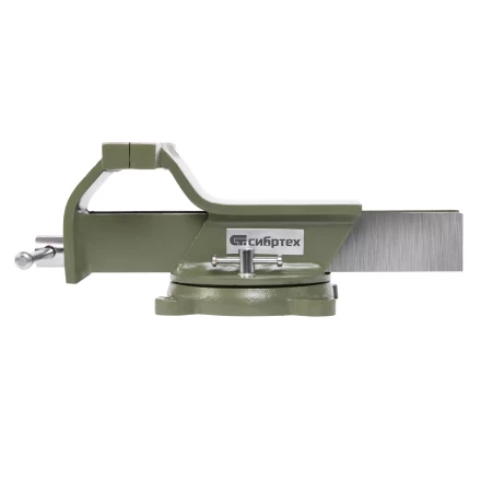 Тиски слесарные Сибртех 18620, 150 мм, стальные, поворотные купить в Урае