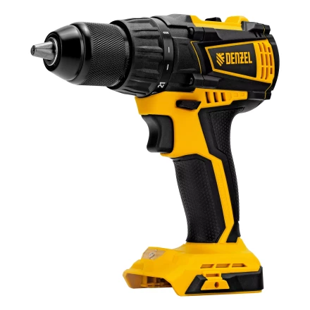 Дрель-шуруповерт аккумуляторная, бесщет. Denzel BLDL-IB-18-0, Li-Ion, 18 В 26122 купить в Урае