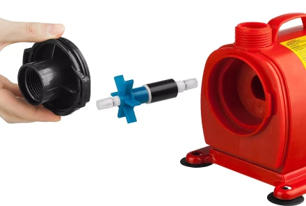 Насос GRINDA фонтанный д/чистой воды, 3 насадки, пропускная способность 3600 л/ч, высота подачи воды 4,2 м, 120 Вт GFP-60-4.2 купить в Урае