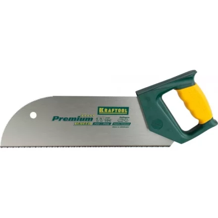 Ножовка KRAFTOOL &quot;MULTI-M&quot; по фанере, ламинированным материалам, пластмассе, универс зуб, 11TPI, 350мм 15076 купить в Урае